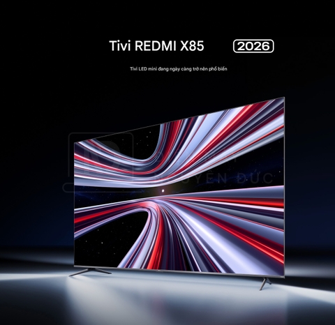 Smart Tivi Redmi X85 Mini Led 85 inch 2026 L85RC-RX – Màn 4K, tần số 288Hz, bộ nhớ 4GB+64GB