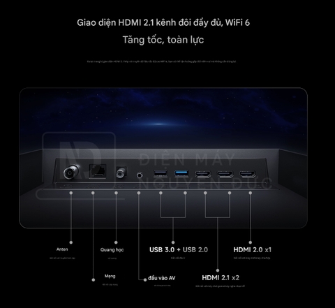 Smart Tivi Redmi X85 Mini Led 85 inch 2026 L85RC-RX – Màn 4K, tần số 288Hz, bộ nhớ 4GB+64GB