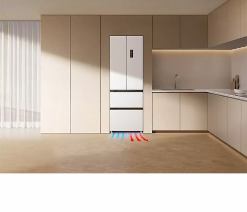 Tủ lạnh 4 cánh Xiaomi Mijia 400L BCD-400WFMBI – Kiểu Pháp