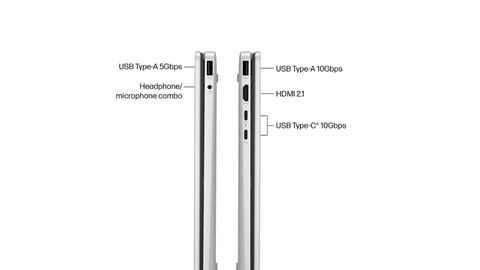 [New 100%] HP OmniBook 5 Flip 2in1 14-fp0023dx (Core 7 150U/ Ram 16GB/ SSD 512GB/ Màn 14 inch 2K Touch)