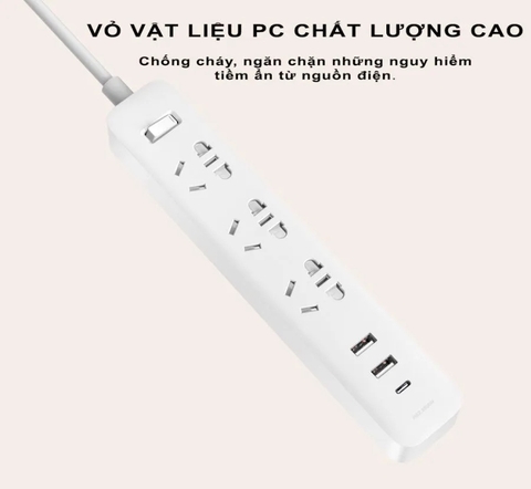 Ổ cắm tích hợp sạc nhanh Xiaomi XMCXB05QM