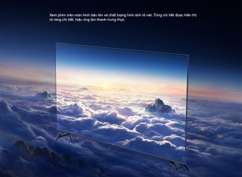 Tivi Xiaomi 100 inch Redmi Max 100 inch (model 2025) Tiết kiệm điện - Màn 4K, tần số 144Hz, Bộ nhớ 4+64GB - Bản nội địa