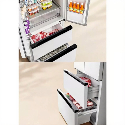 Tủ lạnh 4 cánh Xiaomi Mijia 400L BCD-400WFMBI – Kiểu Pháp