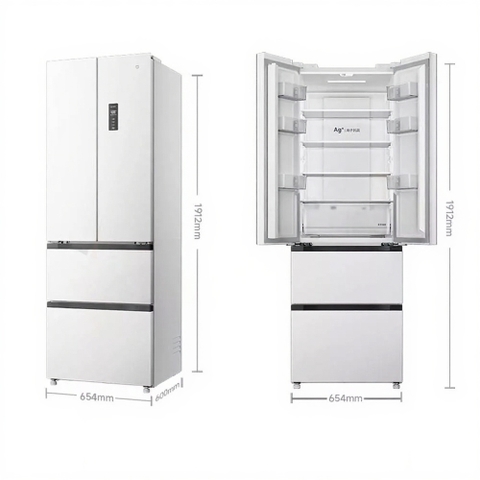 Tủ lạnh 4 cánh Xiaomi Mijia 400L BCD-400WFMBI – Kiểu Pháp