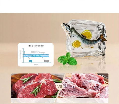 Tủ lạnh 4 cánh Xiaomi Mijia 400L BCD-400WFMBI – Kiểu Pháp