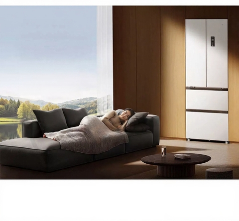Tủ lạnh 4 cánh Xiaomi Mijia 400L BCD-400WFMBI – Kiểu Pháp