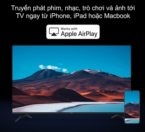 Tivi Xiaomi 43 inch A Google TV 2026 – Bản Quốc Tế