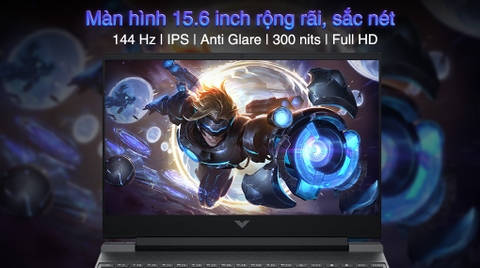 [New 100%] HP Victus Gaming 15-fa2013dx (Core i5-13420H/ Ram 8GB/ SSD 512GB/ RTX 3050/ 15,6 inch FHD 144Hz)
