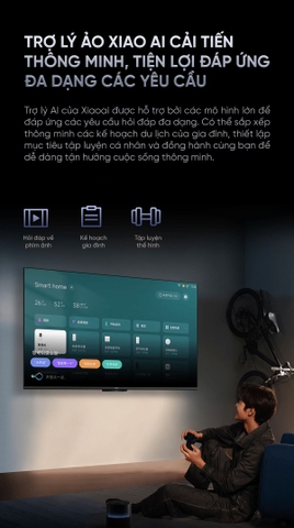 Tivi Xiaomi A Pro 50 inch 4K model 2025 Ram 3/64GB 144Hz Tiết Kiệm Điện - Bản Nội Địa