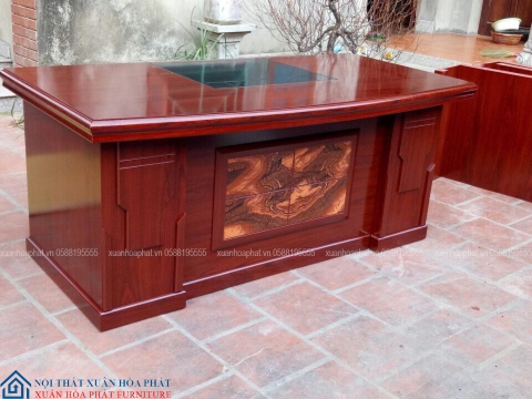 Bàn Giám Đốc 80x1m6 Gỗ Công Nghiệp Không Hộc BGD_160