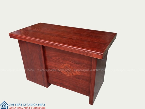 Bàn Giám Đốc 1m2 Sơn PU Hộc Liền BGD_120