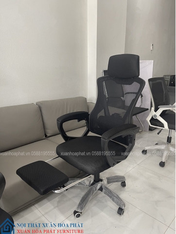 Ghế Công Thái Học Cao Cấp TMS06 Đen