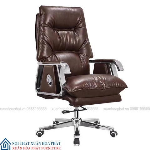 Ghế Giám Đốc Có Ngả GD36 Nâu
