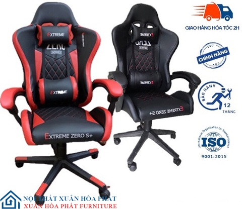 Ghế Gaming Extreme Zero S+ (RED-BLACK)