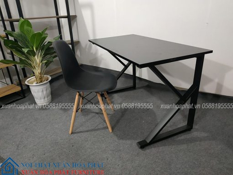 Bàn Làm Việc, Bàn Gaming Chân K-Desk 1m2 Mặt Gỗ K_02