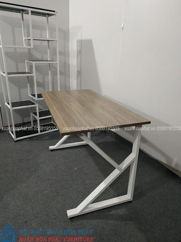Bàn Làm Việc, Bàn Gaming Chân K-Desk 1m2 Mặt Gỗ K_02