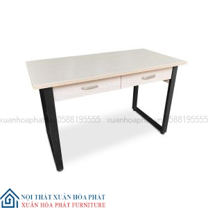 Bàn Làm Việc Chân Sắt Ngăn Kéo Giá Rẻ BLV_02