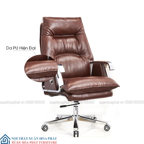Ghế Giám Đốc Có Ngả GD36 Nâu