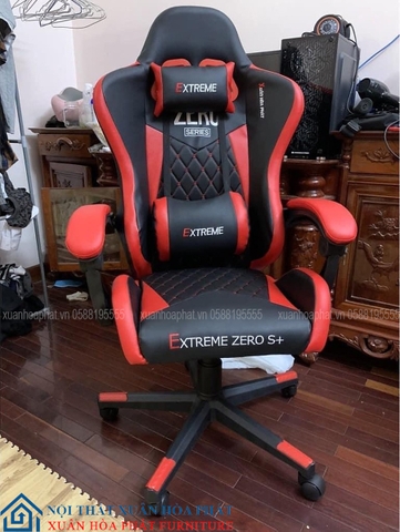 Ghế Gaming Extreme Zero S+ (RED-BLACK)