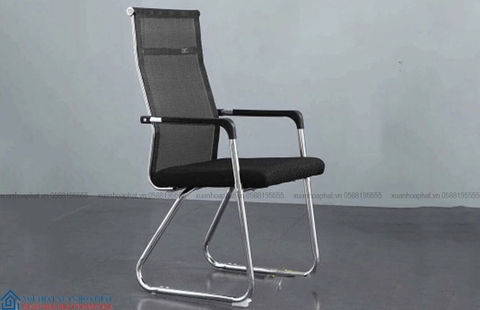 Ghế Chân Quỳ Chéo Lưng Lưới Cao Có Đệm CQ_4020