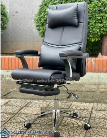 Ghế Giám Đốc Thư Giãn Đen D006_D