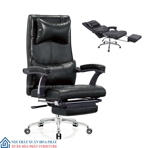 Ghế Giám Đốc Thư Giãn Đen D006_D