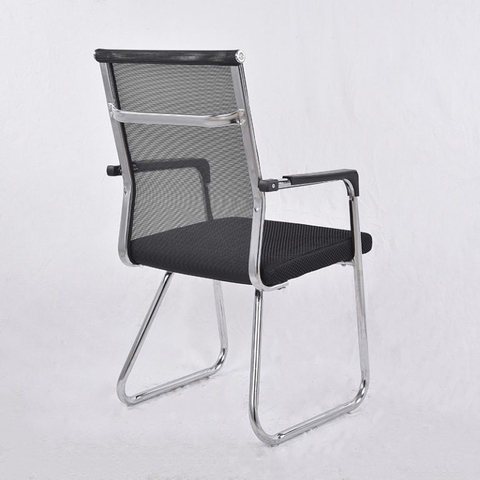 Ghế Chân Quỳ Chéo Lưng Lưới Thấp Có Đệm CQ_4019