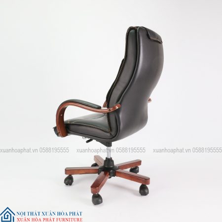 Ghế Văn Phòng Gỗ Uốn Chân Xoay TP83