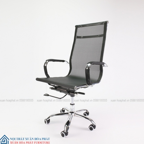 Ghế Lưng Lưới Cao Chân Xoay GX_206