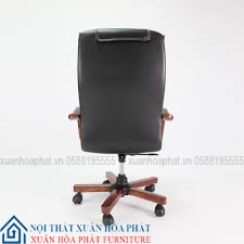 Ghế Văn Phòng Gỗ Uốn Chân Xoay TP83