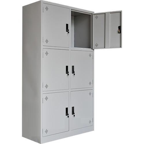 Tủ Sắt, Tủ Tài Liệu, Tủ Văn Phòng 6 Cánh Sắt K6-CS