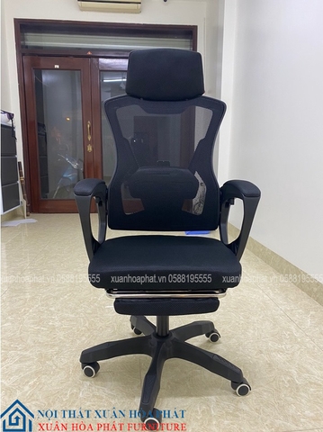 Ghế Công Thái Học Cao Cấp TMS06 Đen