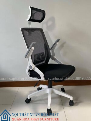 Ghế Văn Phòng Cao Cấp TMS04 Trắng