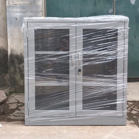 Tủ Tài Liệu, Tủ Văn Phòng Cánh Kính Thấp K2-CK