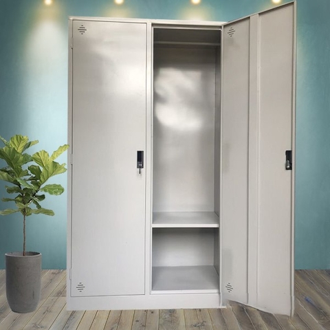 Tủ Sắt, Tủ Quần Áo, Tủ Văn Phòng 2 Cánh Sắt K2S-QA