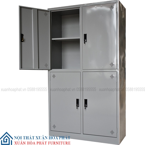 Tủ Tài Liệu, Tủ Văn Phòng 4 Cánh Sắt K4-CS