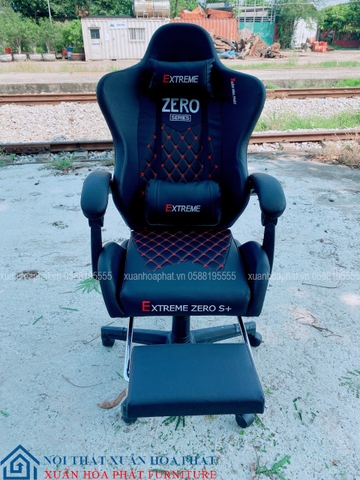 Ghế Gaming Zero S+ Gác Chân Black