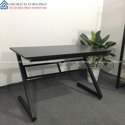 Bàn Làm Việc Z-Desk 1m2 Mặt Gỗ Melamin Z_02