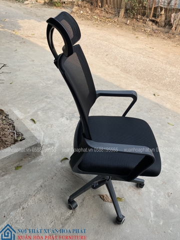 Ghế Văn Phòng, Ghế Xoay Tựa Đầu Chân Nhựa Thư Giãn GX_4003