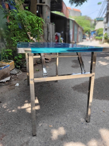 Bàn Inox, Bàn Ăn Chân Gấp Tiện Gọn CG_03