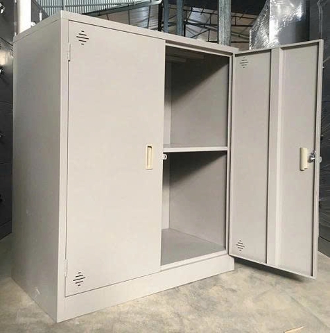 Tủ Tài Liệu, Tủ Văn Phòng Cánh Sắt Thấp K2-CS