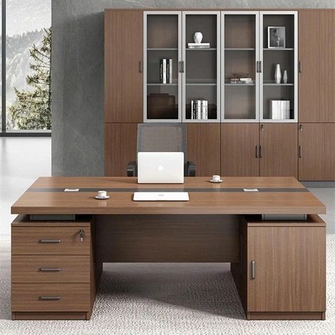 Bàn Làm Việc Quản Lý 2 Hộc Tủ BQL_02