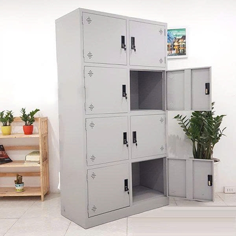 Tủ Sắt, Tủ Văn Phòng, Tủ Tài Liệu 8 Cánh TU-K8
