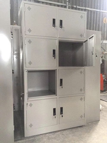 Tủ Sắt, Tủ Văn Phòng, Tủ Tài Liệu 8 Cánh TU-K8