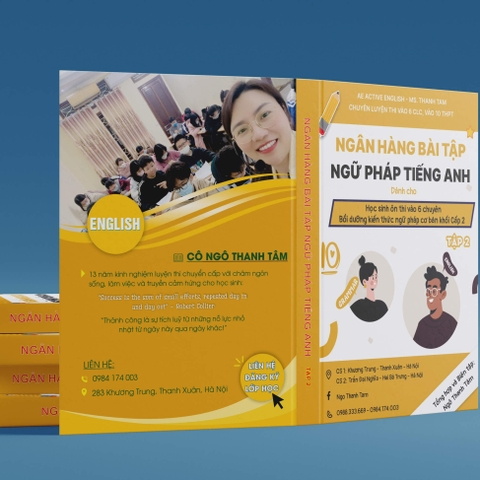 Ngân hàng bài tập thực hành ngữ pháp tiếng Anh tâp 2