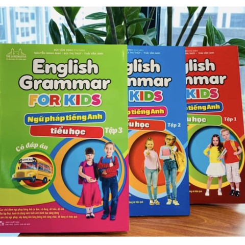 English Grammar for kids (3 tập) BVV