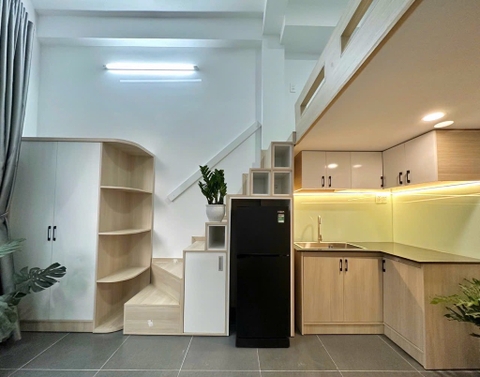 COMBO GÁC + NỘI THẤT GỖ