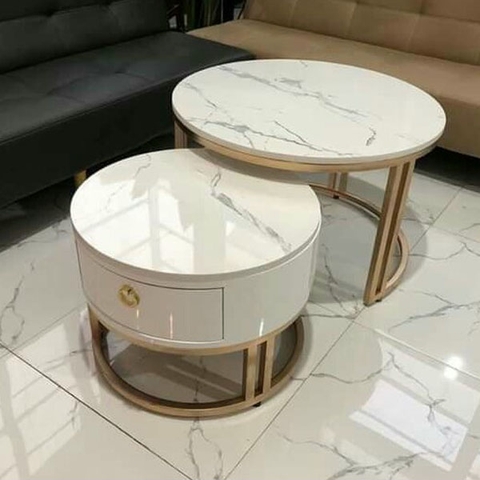 Bàn Sofa Đôi Mẹ Con có hộc kéo