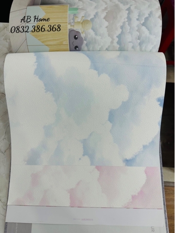 GIẤY DÁN TƯỜNG HÀN QUỐC hoạ tiết dễ thương 1 cuộn 15m