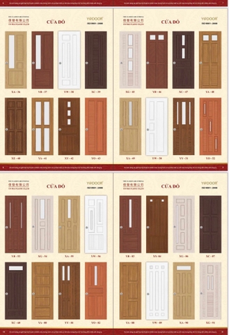 Cửa Nhựa Đố Vân Gỗ